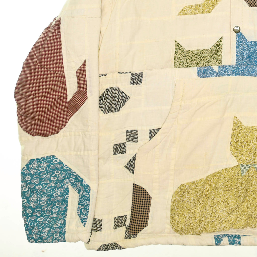 Patchwork Cat Quilt Jacket