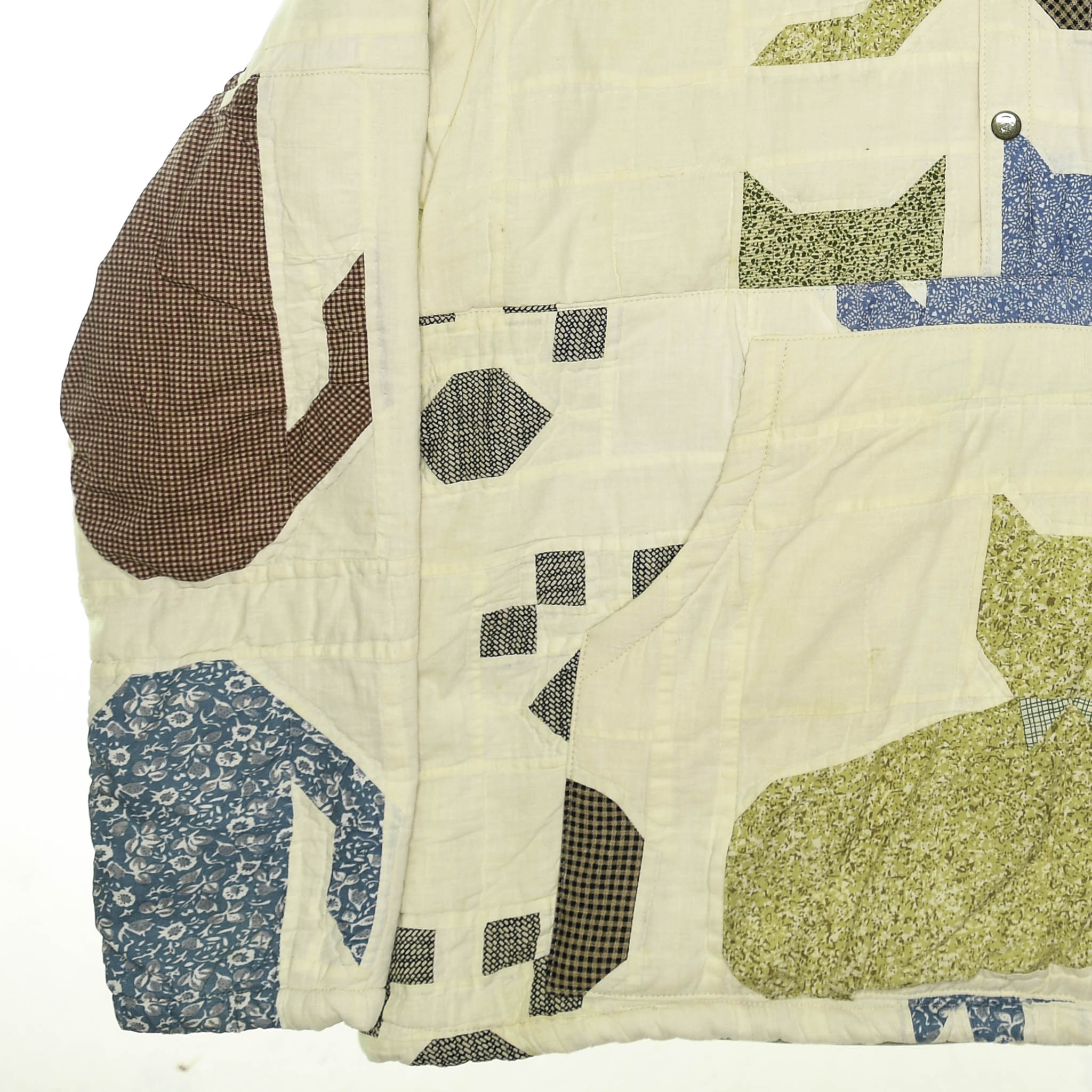 Patchwork Cat Quilt Jacket