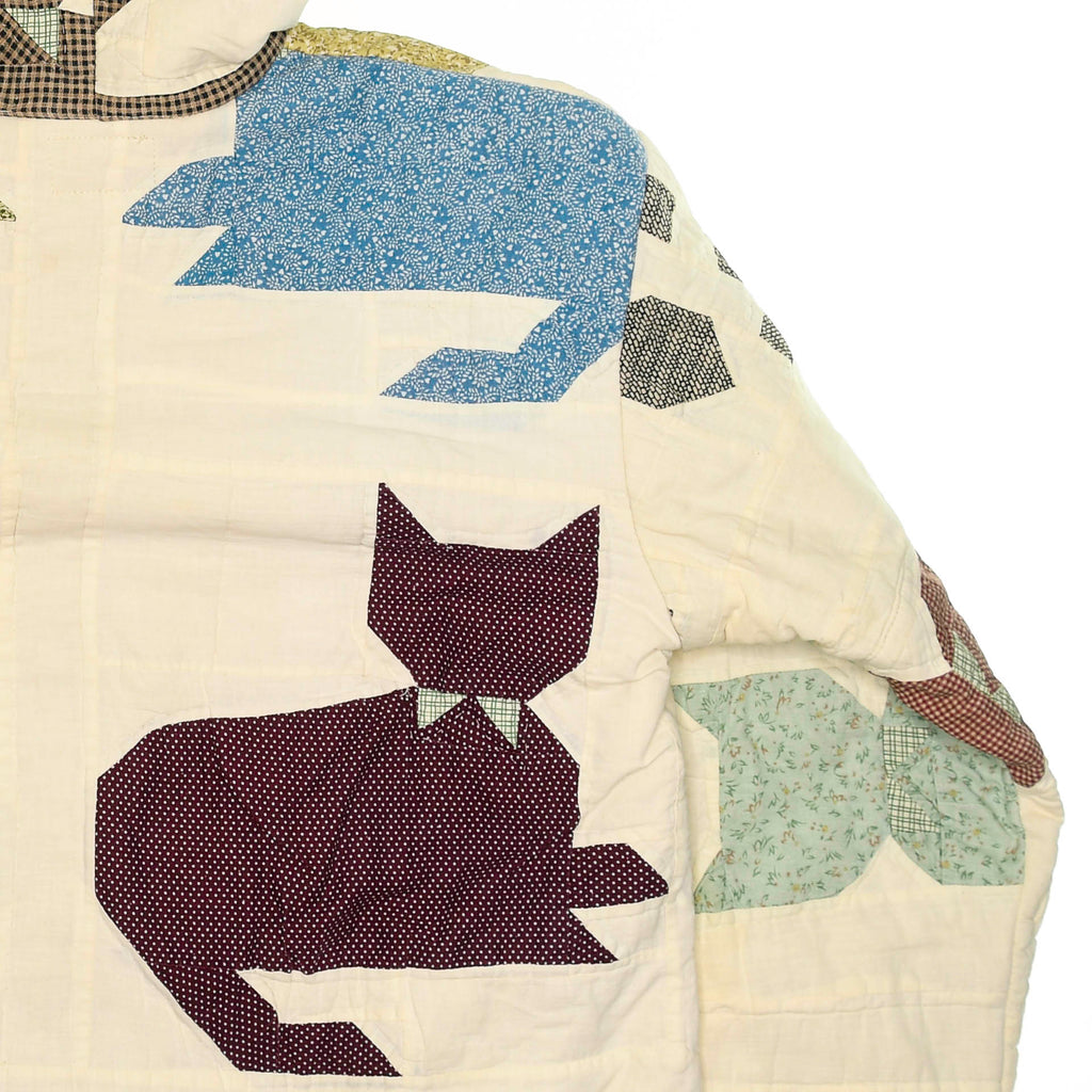 Patchwork Cat Quilt Jacket