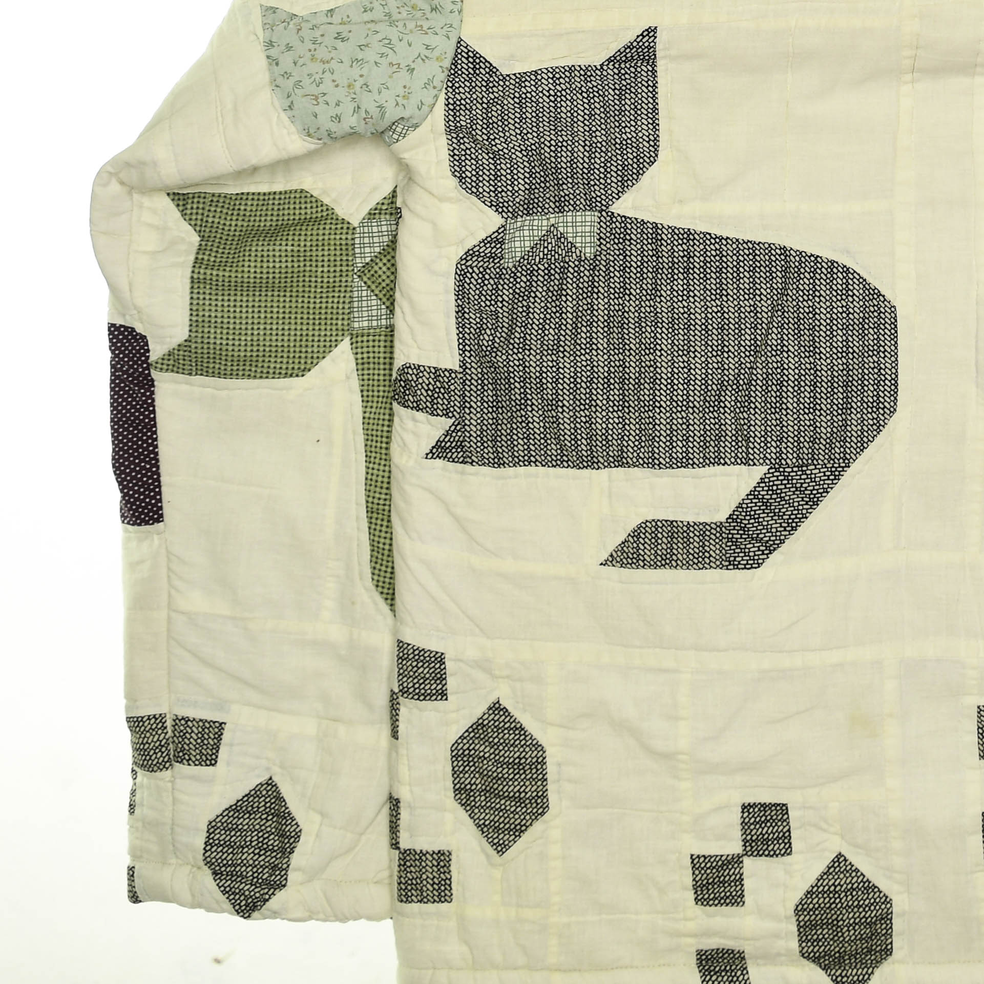 Patchwork Cat Quilt Jacket