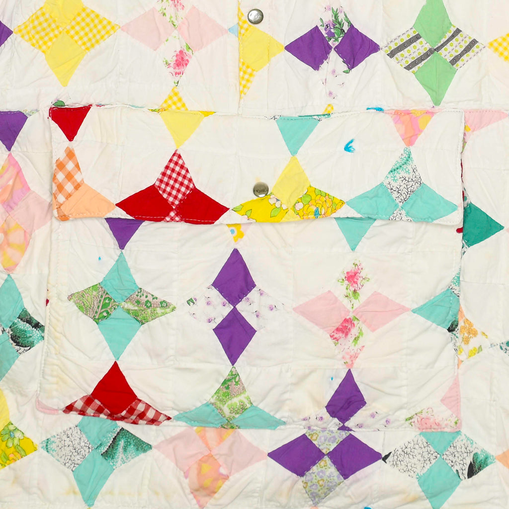 Pastel Prism Diamond Pullover Quilt Pullover