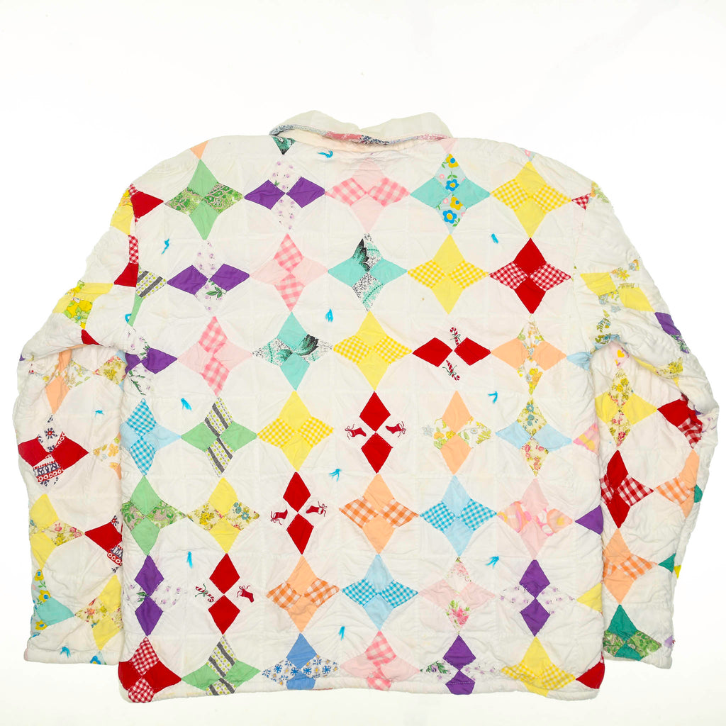 Pastel Prism Diamond Pullover Quilt Pullover