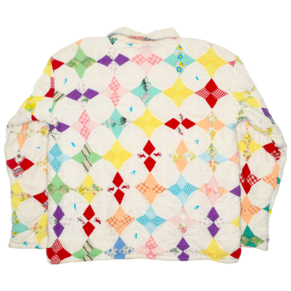 Pastel Prism Diamond Trailblazer Quilt Pullover