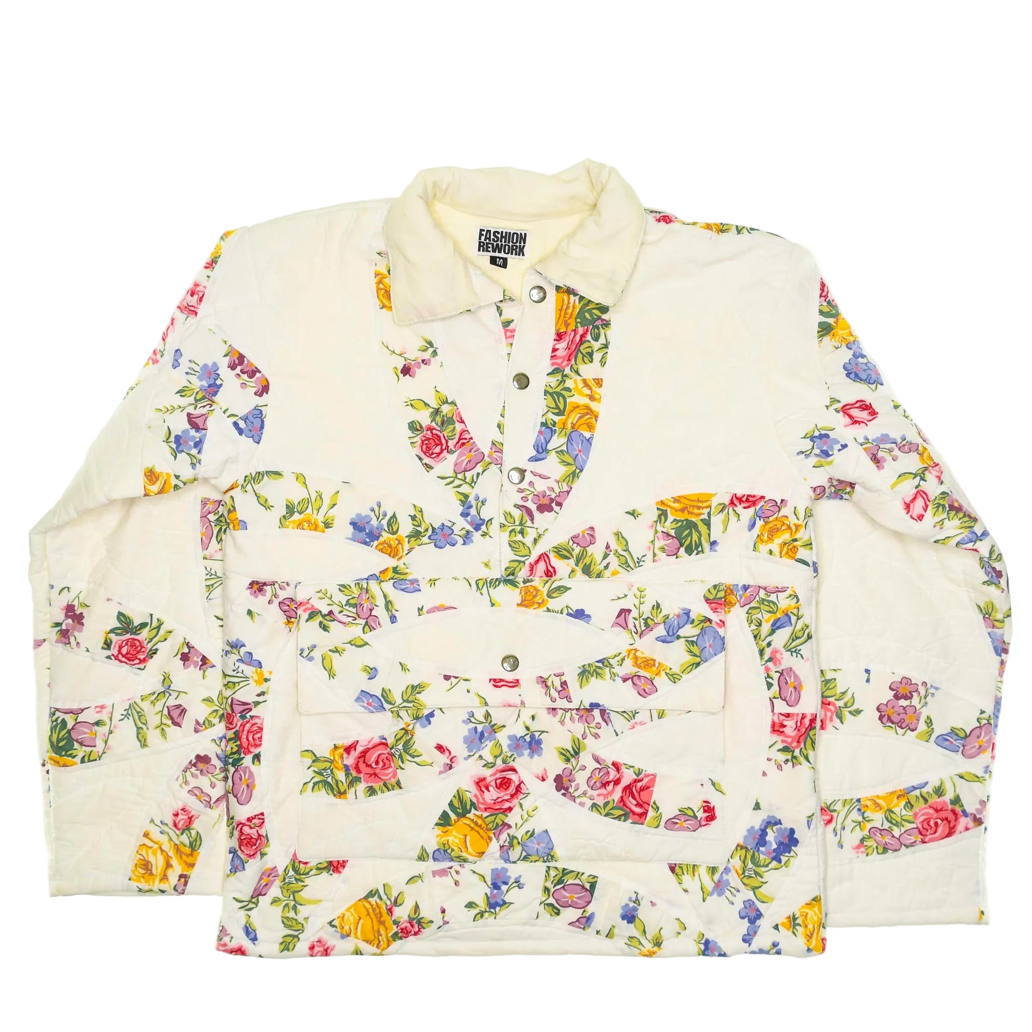 Soft Floral Trailblazer Quilt Pullover