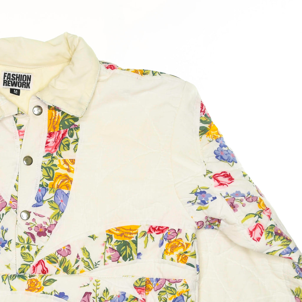 Soft Floral Trailblazer Quilt Pullover