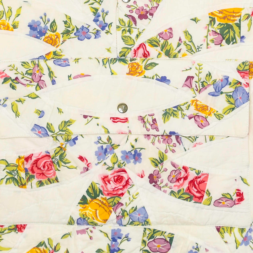 Soft Floral Trailblazer Quilt Pullover