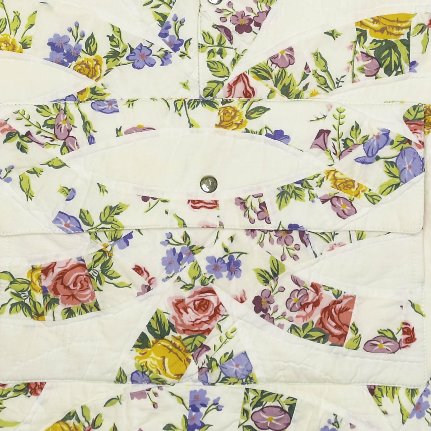 Soft Floral Trailblazer Quilt Pullover