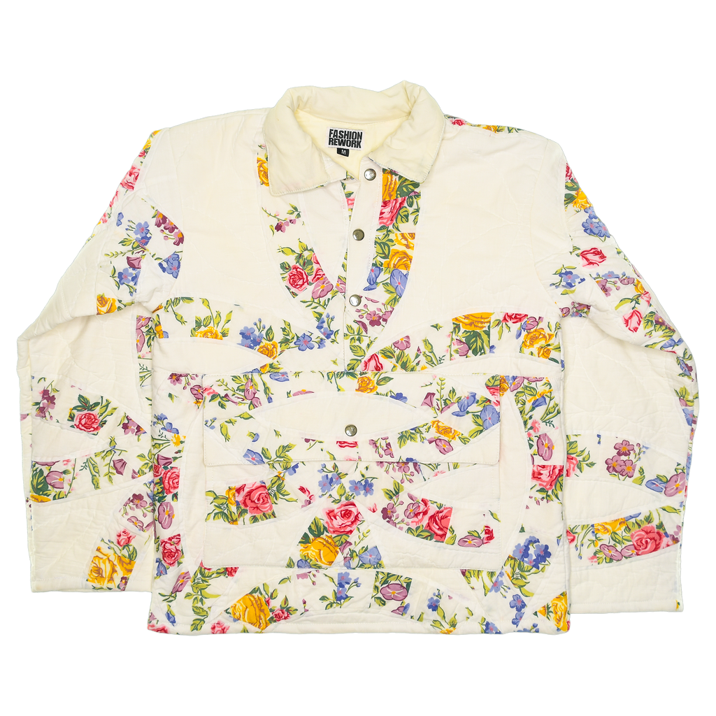 Soft Floral Trailblazer Quilt Pullover