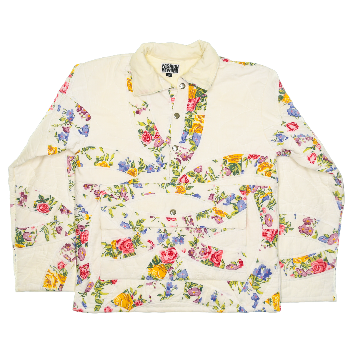 Soft Floral Trailblazer Quilt Pullover