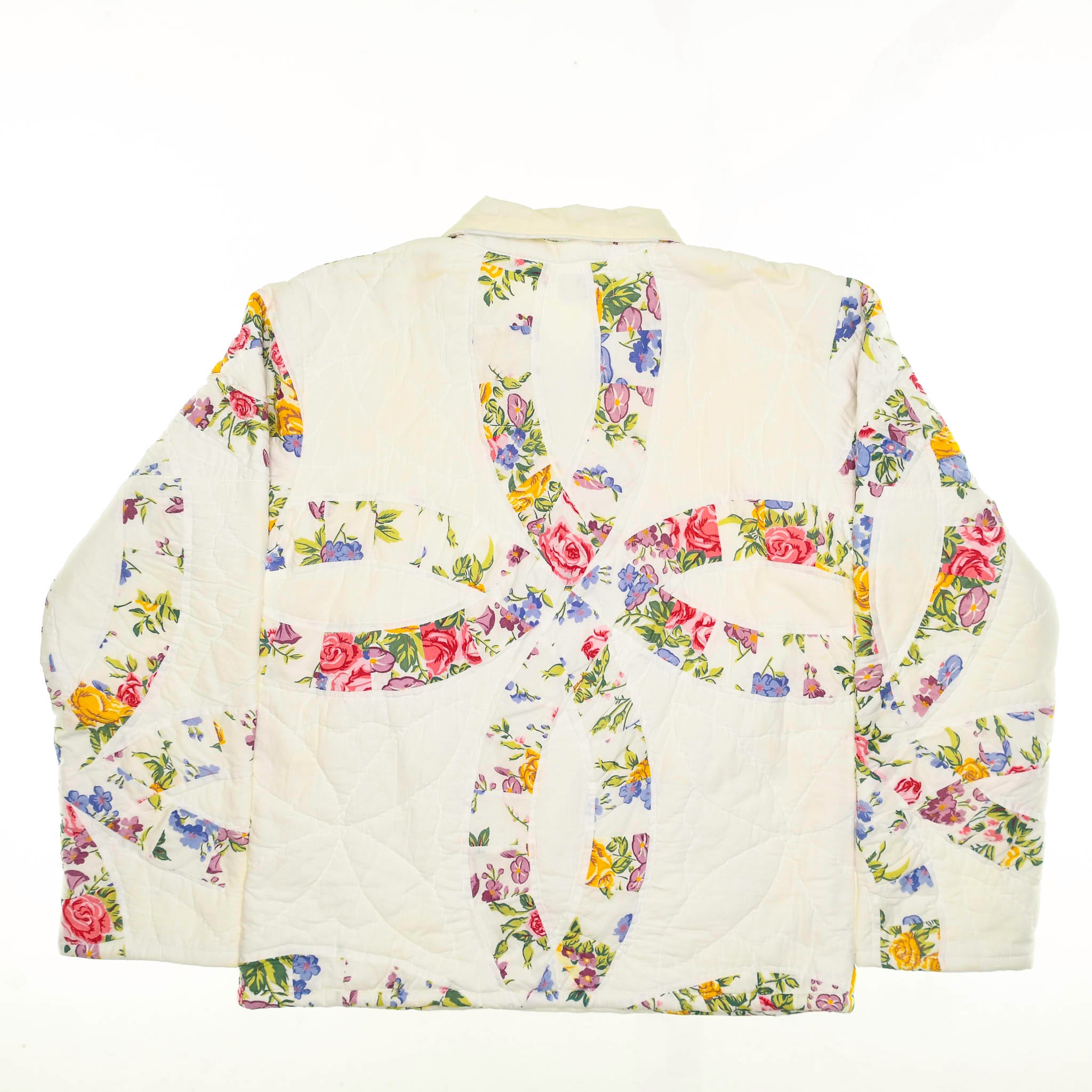 Soft Floral Trailblazer Quilt Pullover