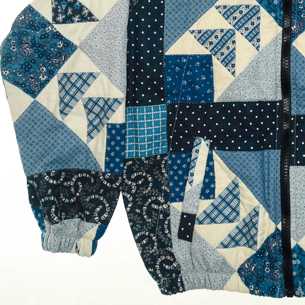Blue Diamond Classic Quilt Bomber