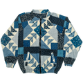 Blue Diamond Classic Quilt Bomber
