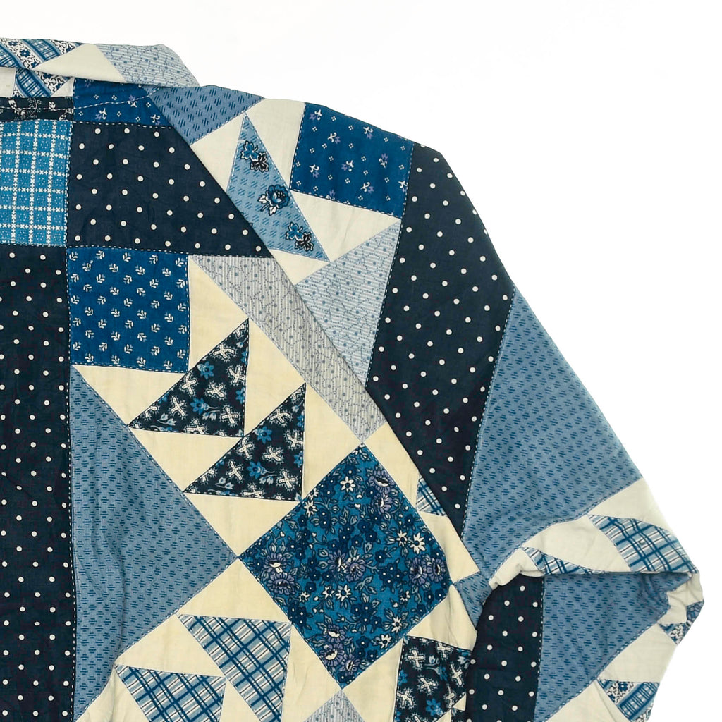 Blue Diamond Classic Quilt Bomber