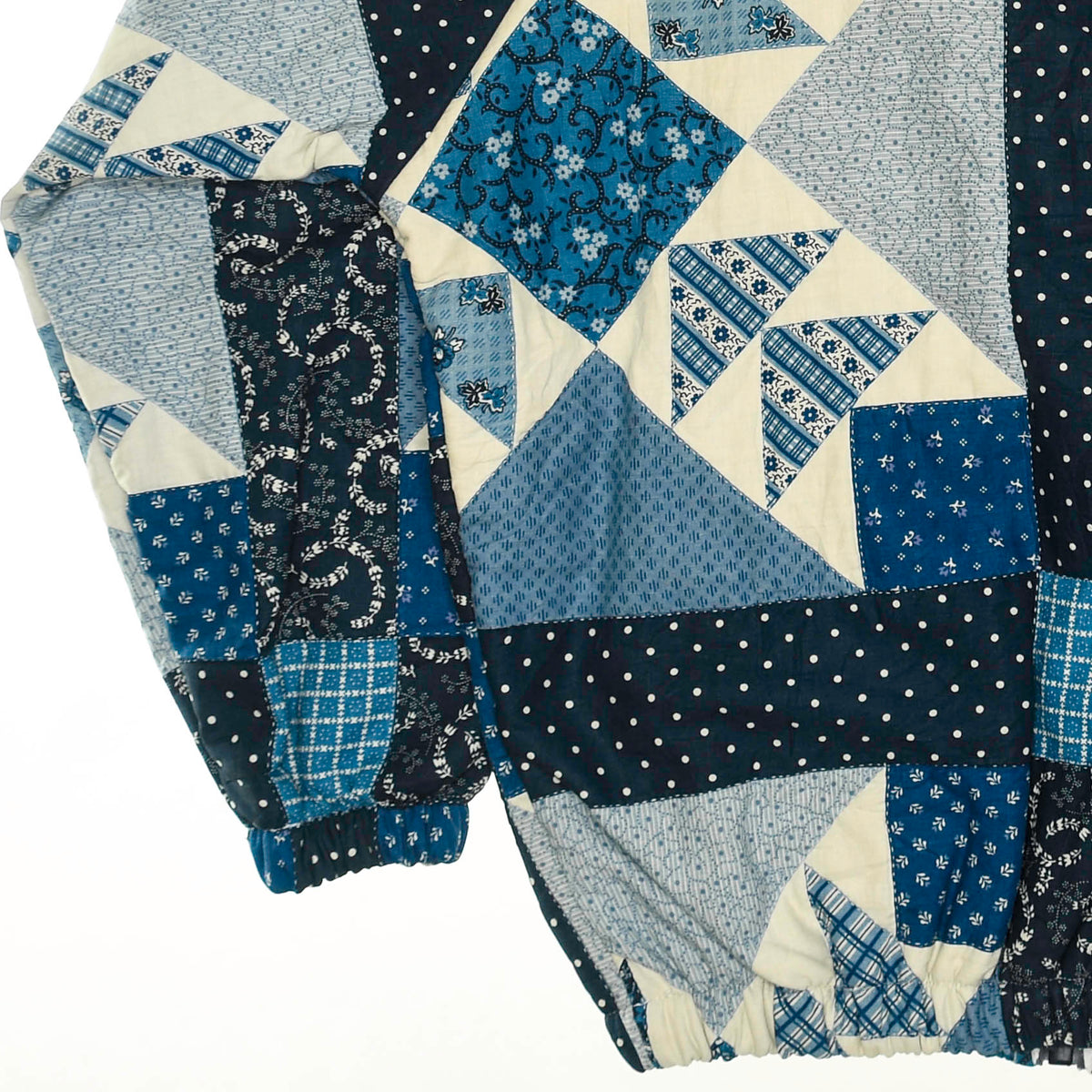 Blue Diamond Classic Quilt Bomber