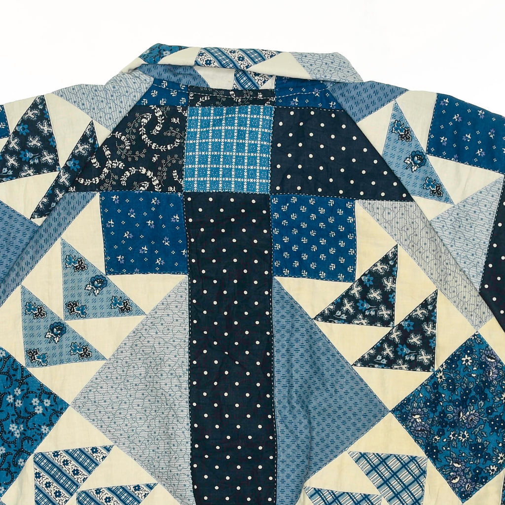 Blue Diamond Classic Quilt Bomber