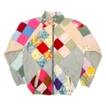 Fun Funky Patchwork Classic Quilt Bomber