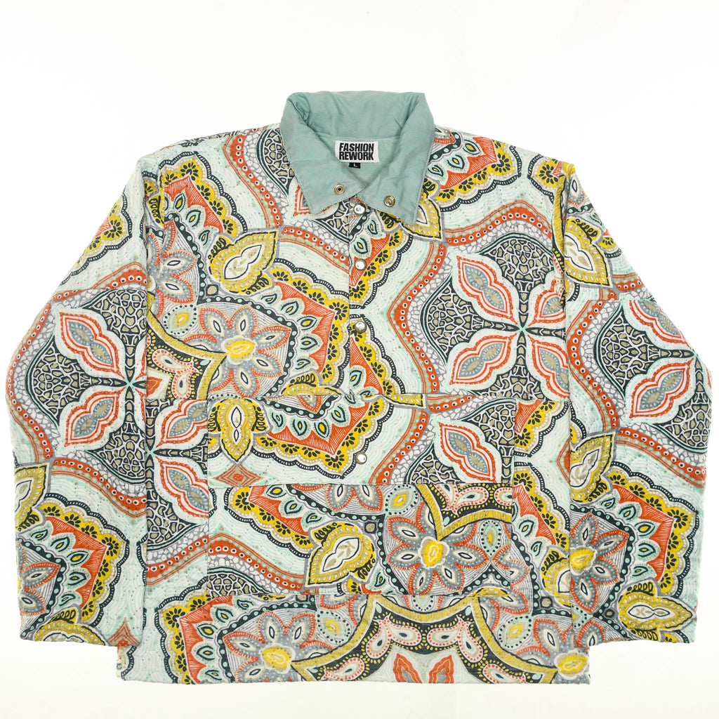 Vintage Paisley Trailblazer Quilt Pullover