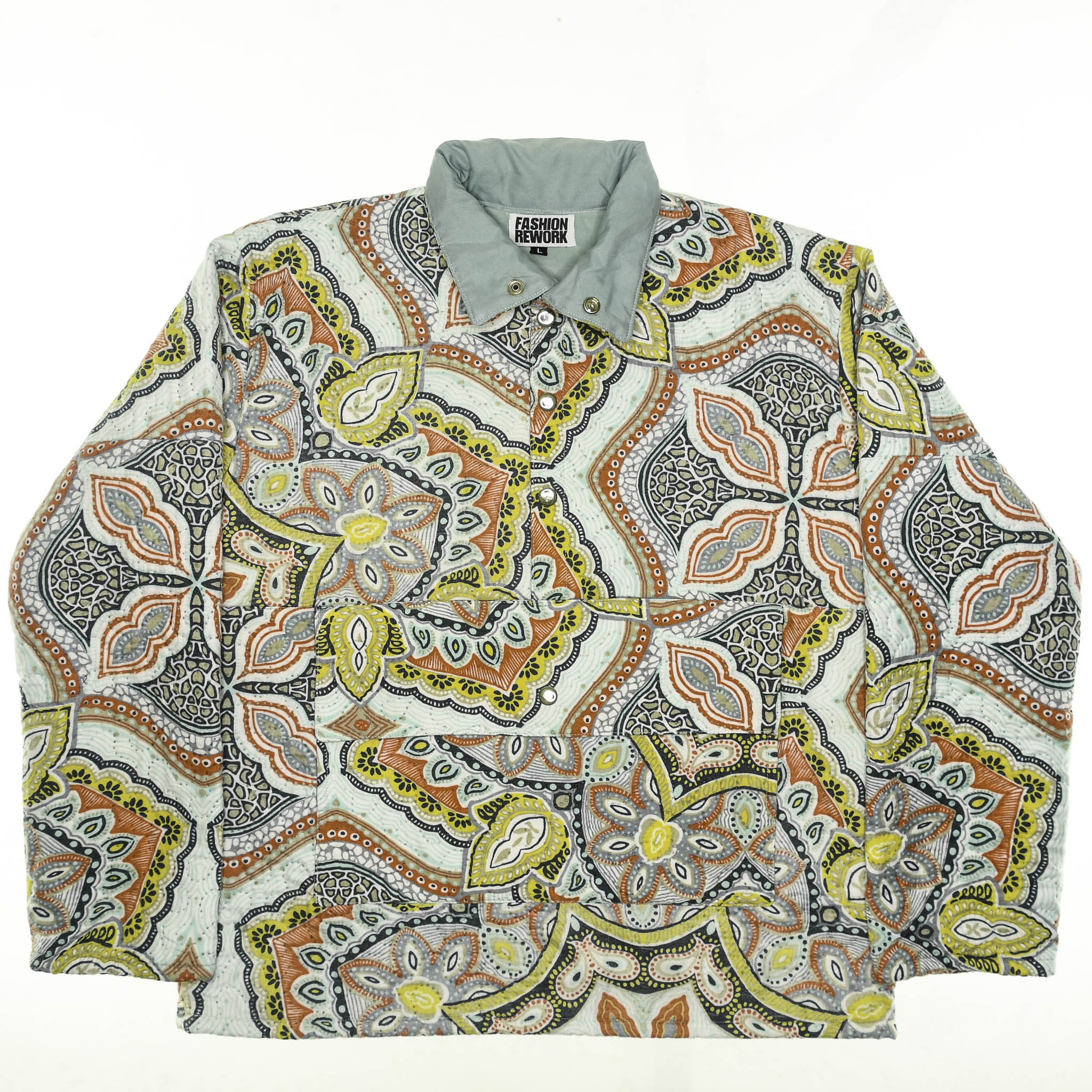 Vintage Paisley Trailblazer Quilt Pullover