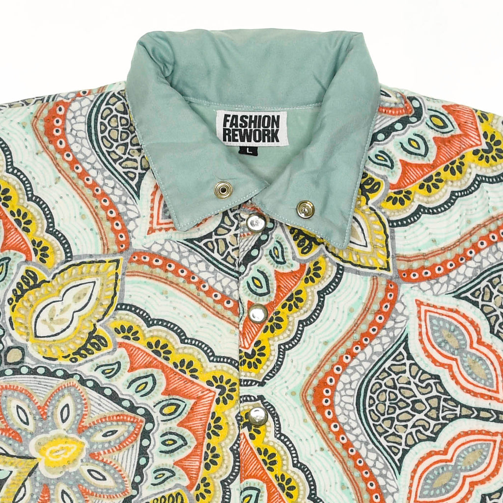 Vintage Paisley Trailblazer Quilt Pullover