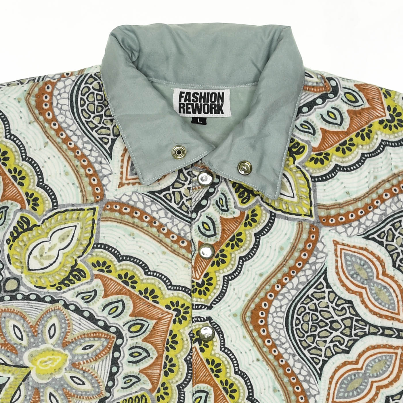 Vintage Paisley Trailblazer Quilt Pullover