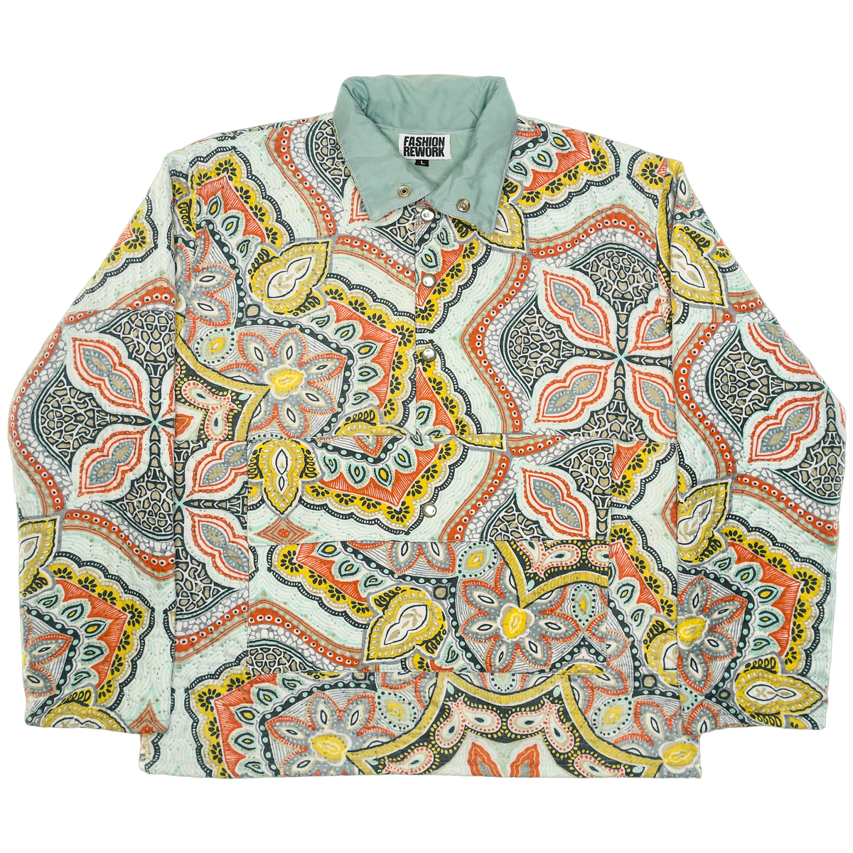 Vintage Paisley Trailblazer Quilt Pullover