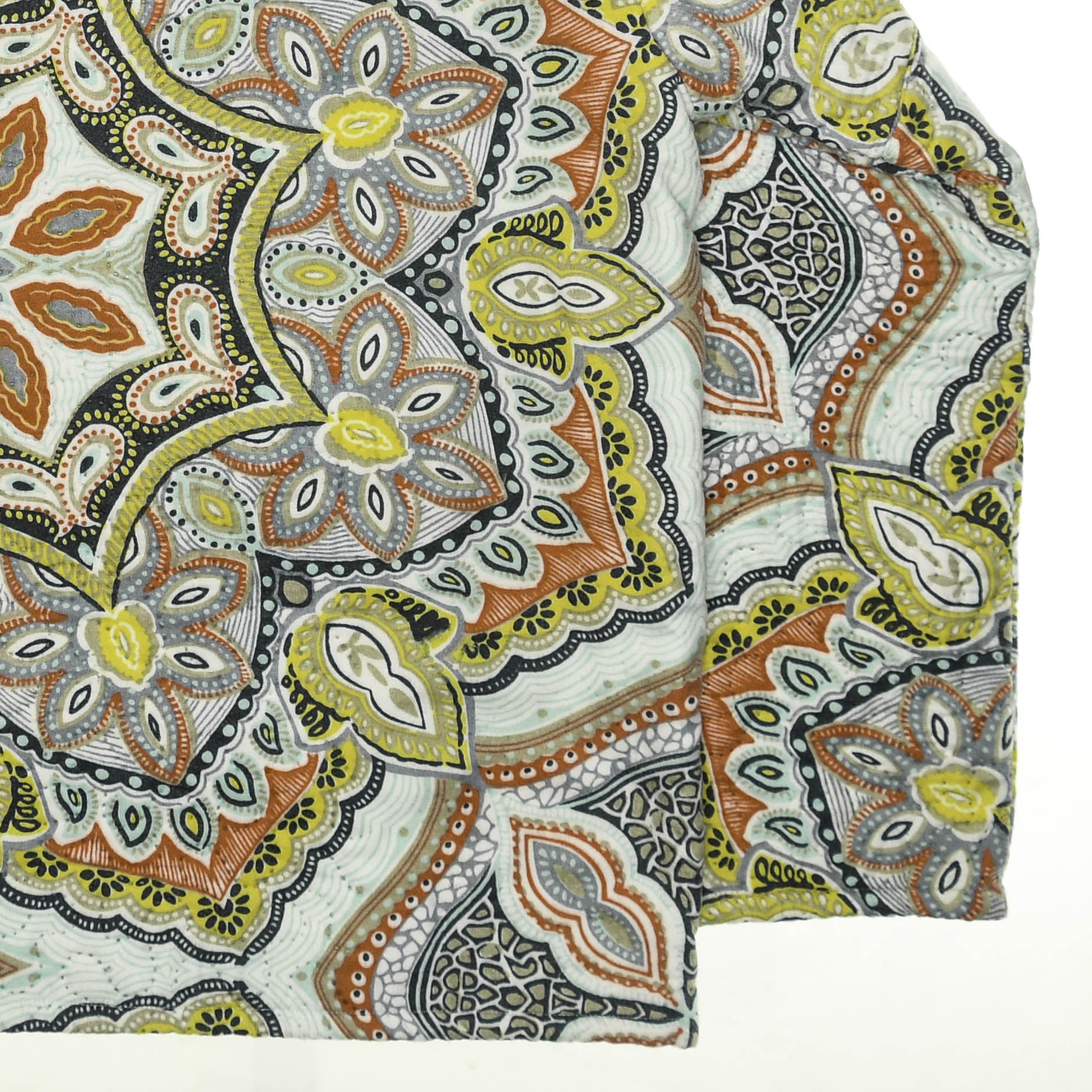 Vintage Paisley Trailblazer Quilt Pullover
