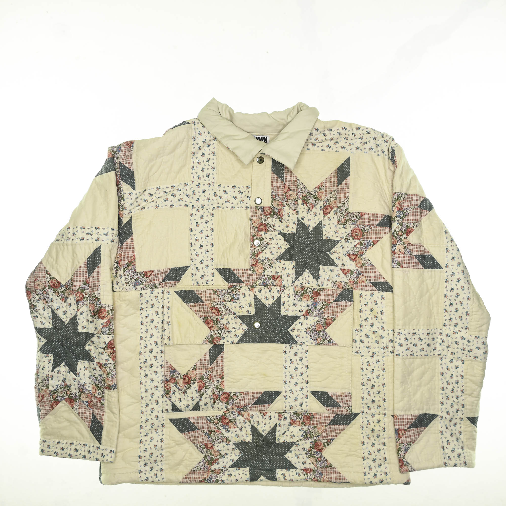 Star Patchwork Quilt Pullover