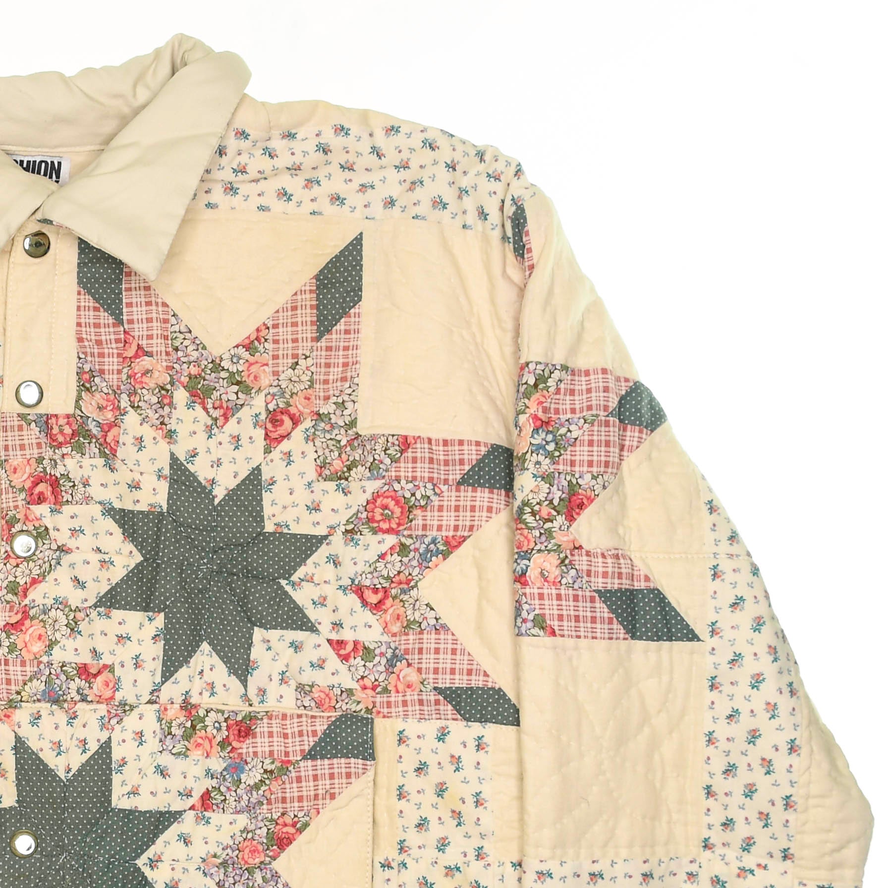Star Patchwork Quilt Pullover