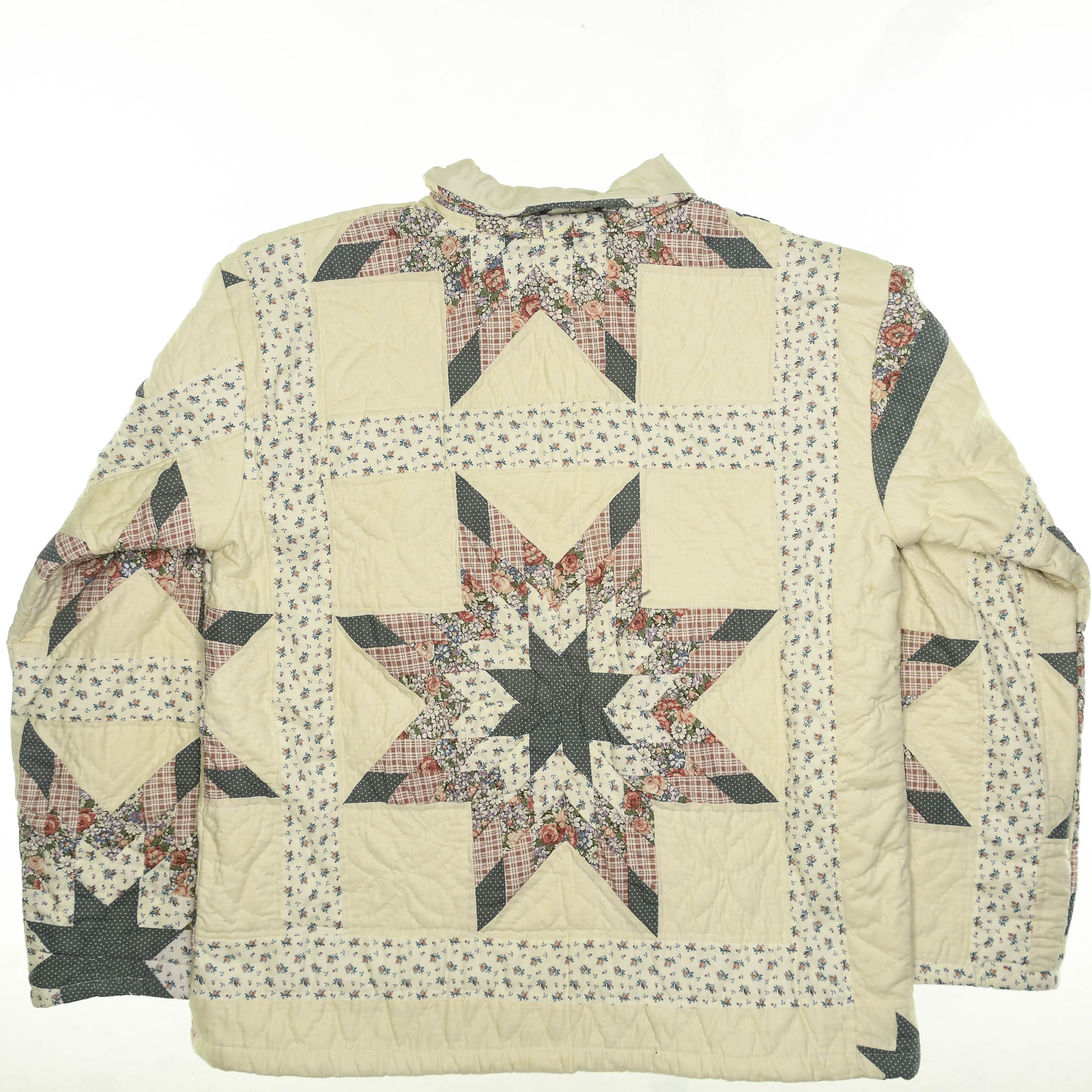Star Patchwork Quilt Pullover