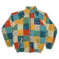 Retro Patchwork Classic Quilt Bomber