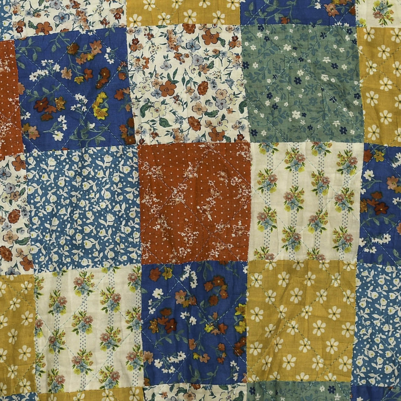 Retro Patchwork Quilt Bomber Jacket