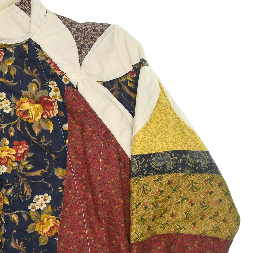 Unique Autumn Quilt Bomber Jacket