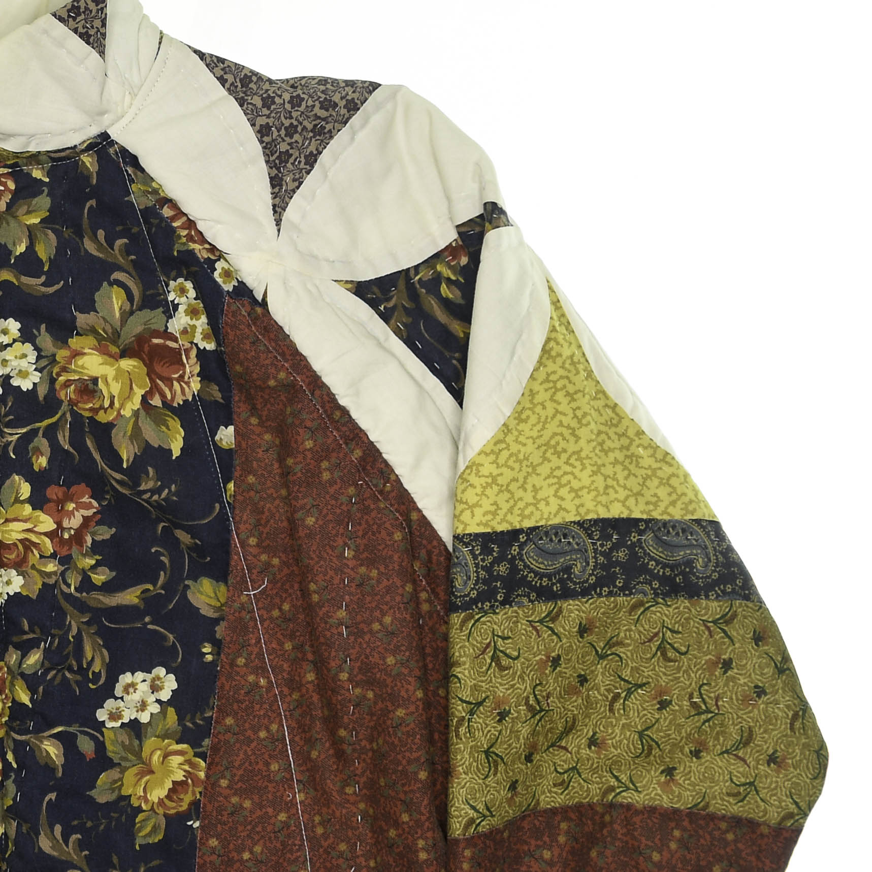 Unique Autumn Quilt Bomber Jacket