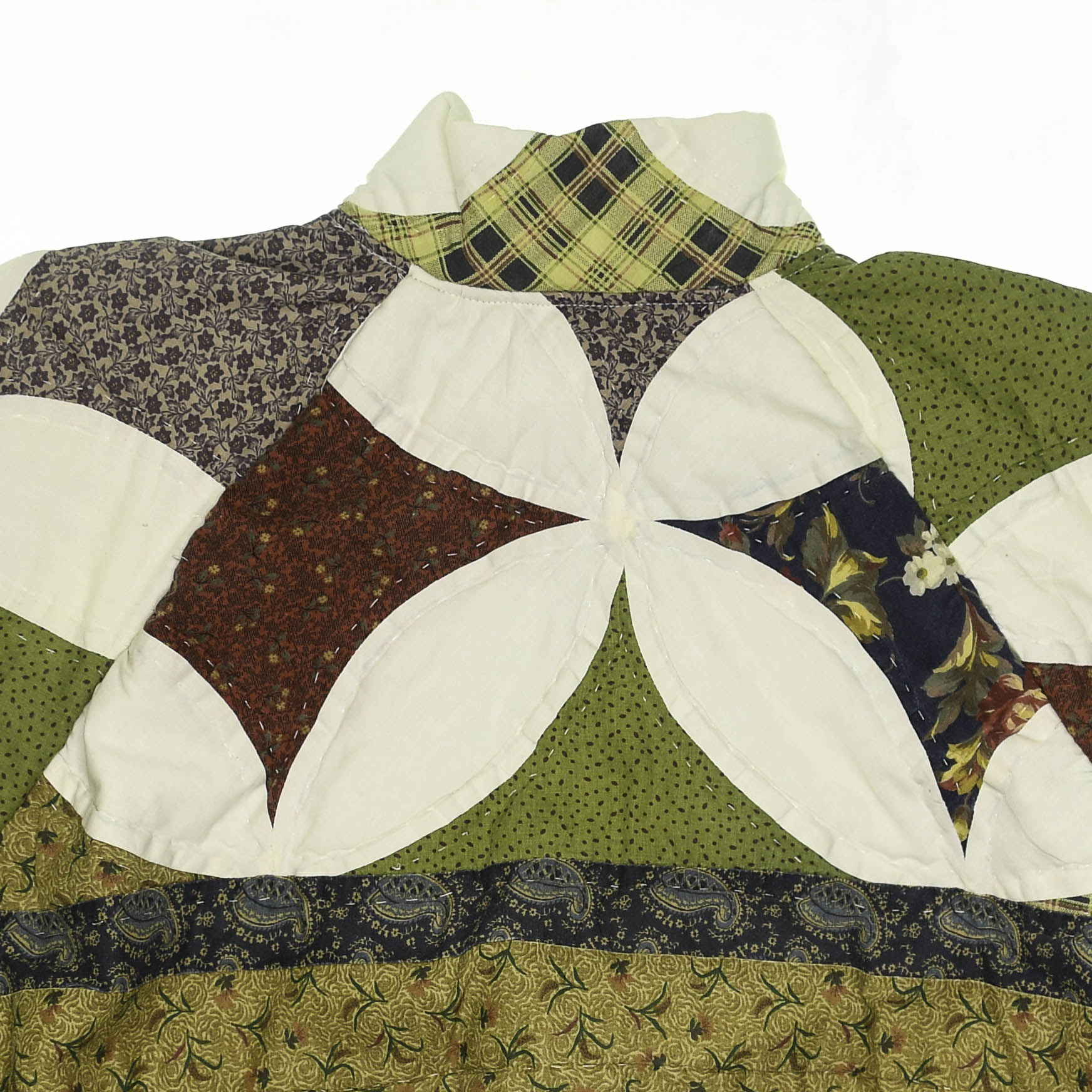 Unique Autumn Quilt Bomber Jacket