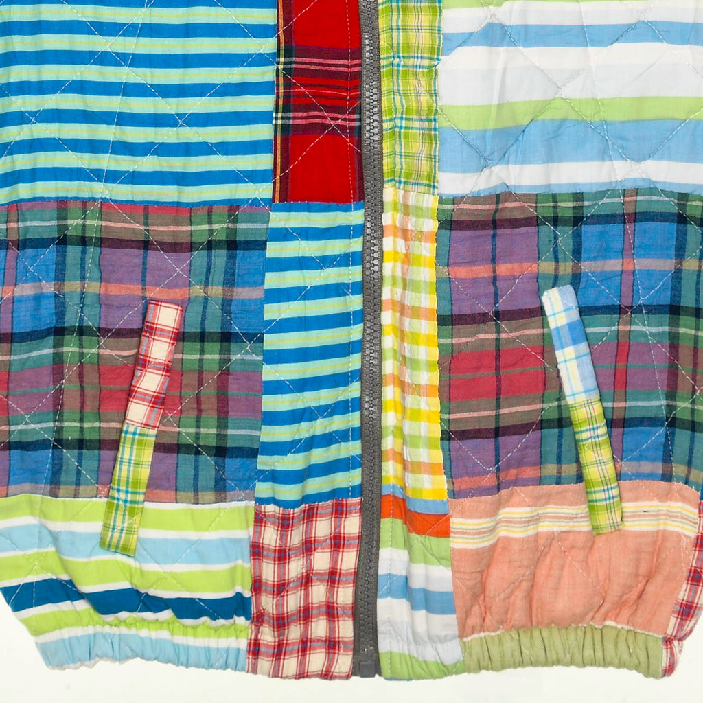 Colorful Patterned Classic Quilt Bomber