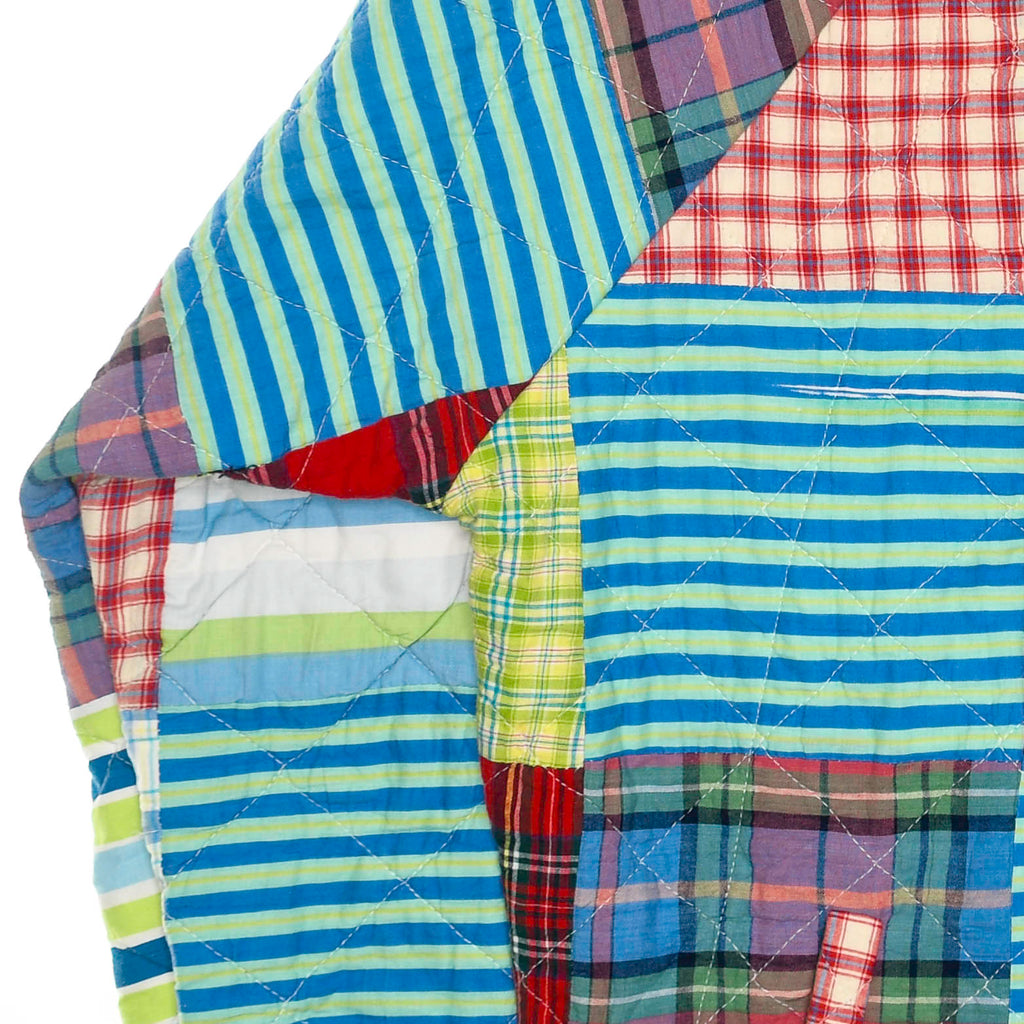 Colorful Patterned Classic Quilt Bomber