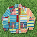 Colorful Patterned Classic Quilt Bomber