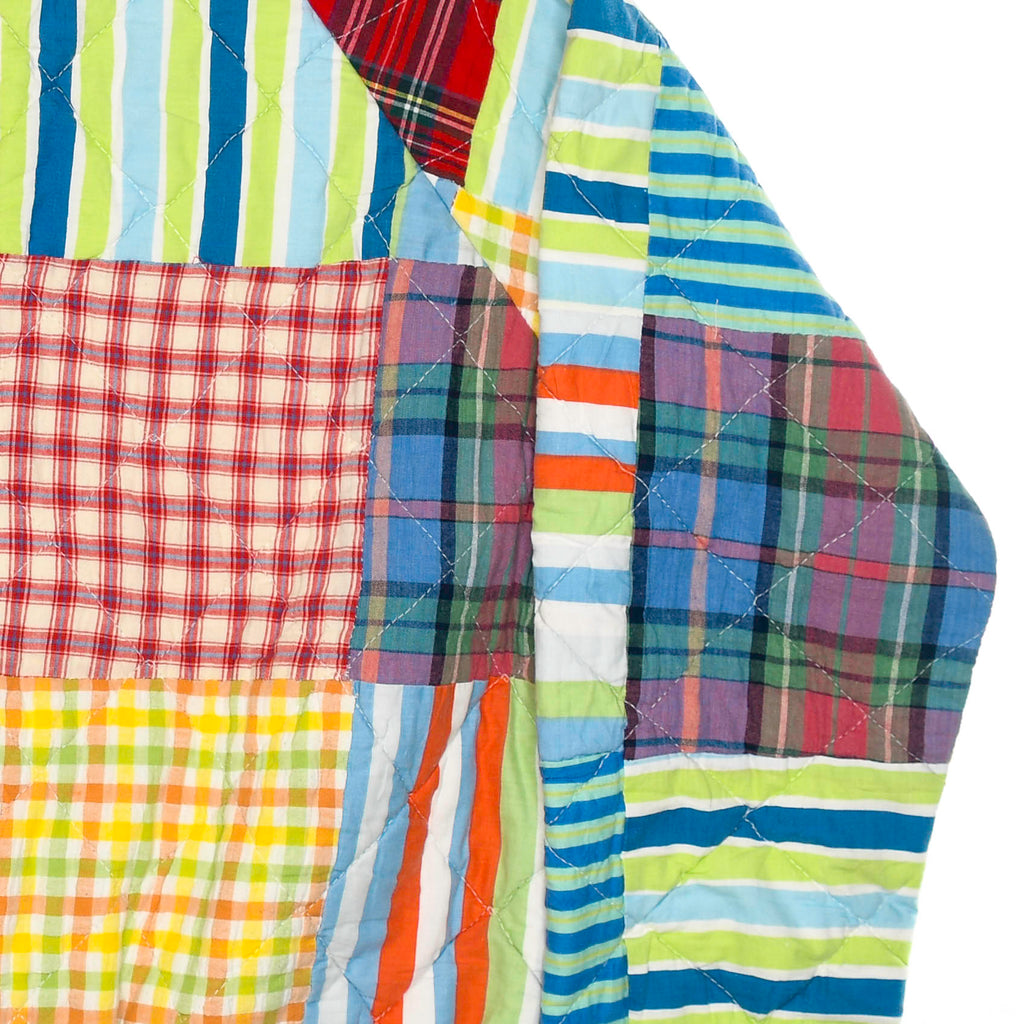 Colorful Patterned Classic Quilt Bomber