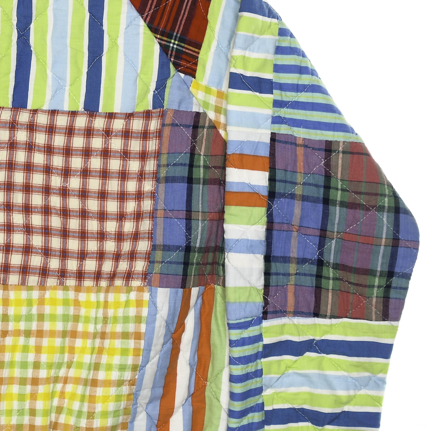 Colorful Patterned Classic Quilt Bomber