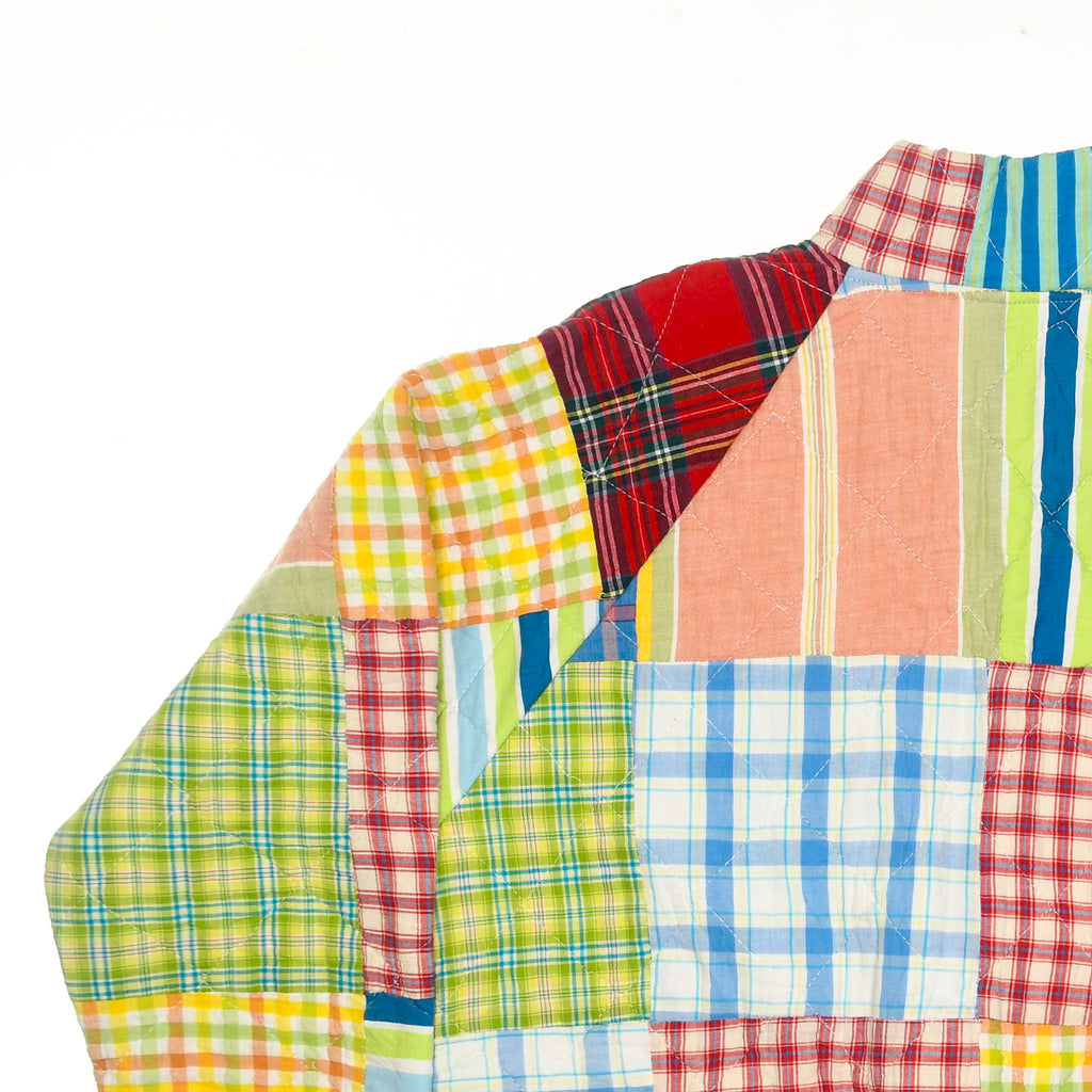 Colorful Patterned Classic Quilt Bomber
