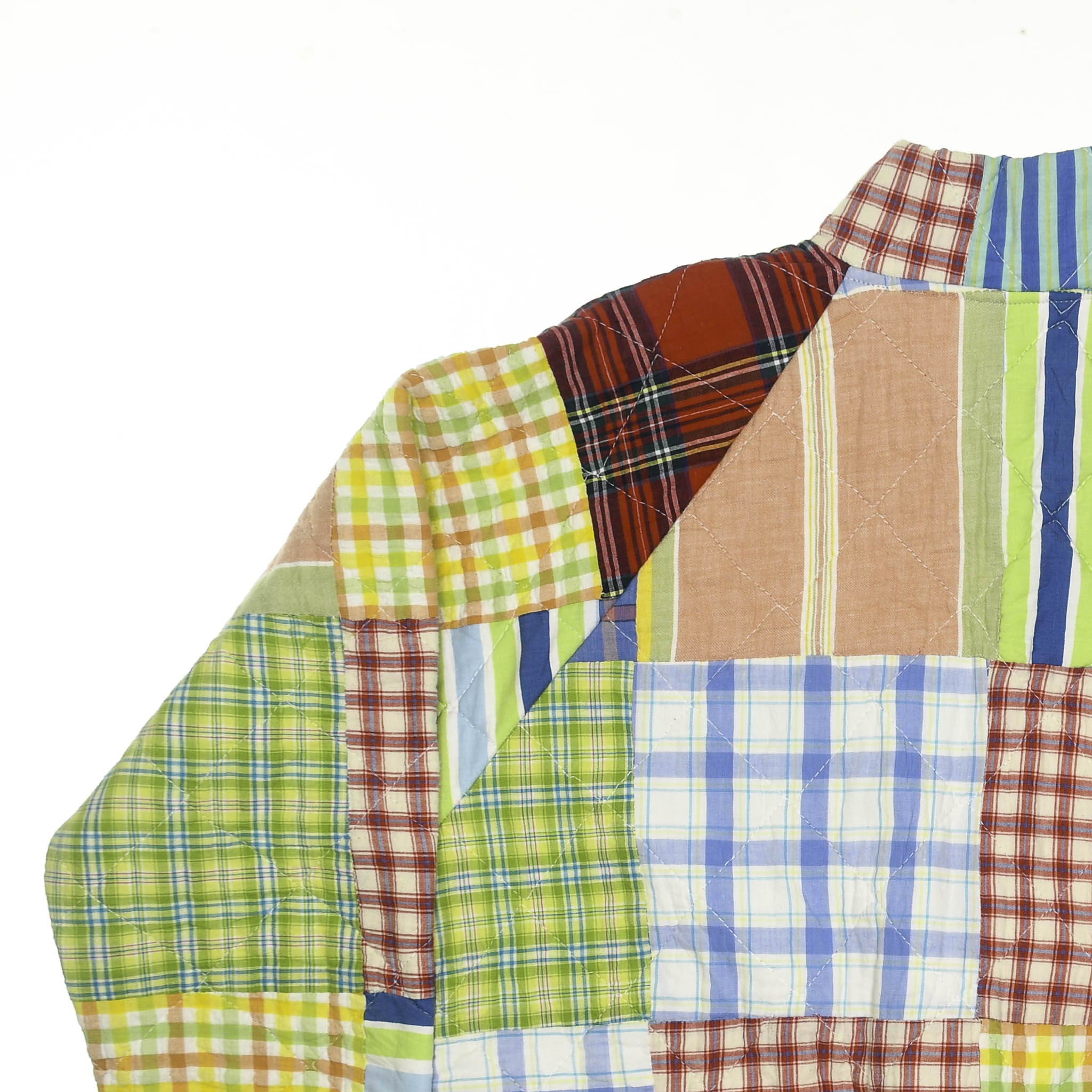 Colorful Patterned Classic Quilt Bomber