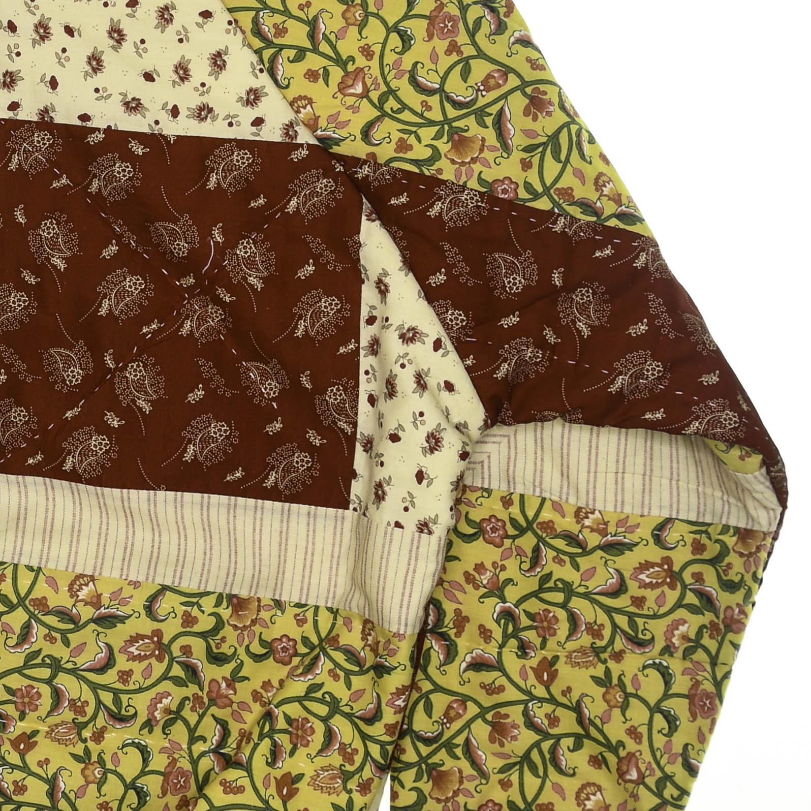 Harvest Bloom Classic Quilt Bomber — Cottagecore Patchwork Jacket