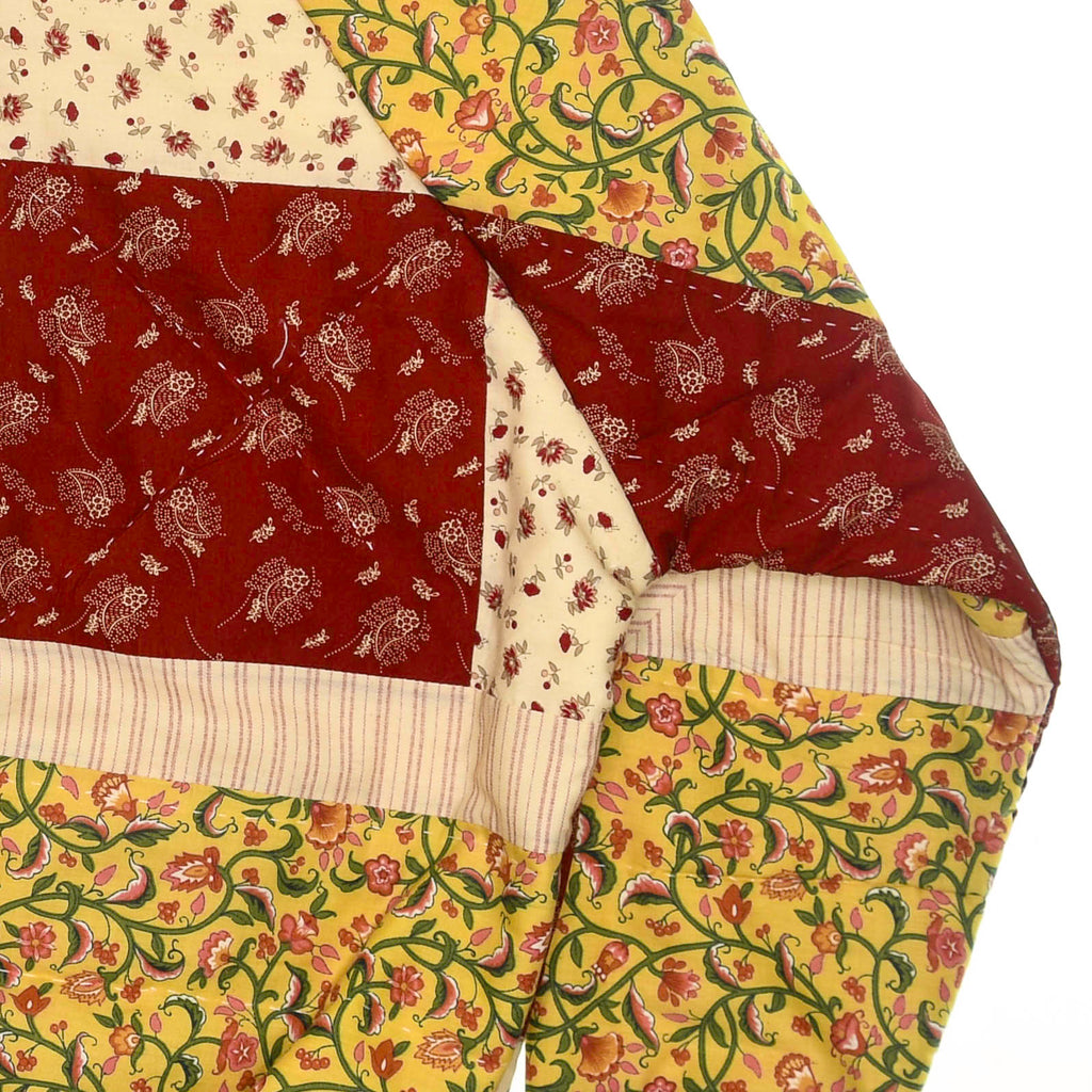 Vintage Patchwork Quilt Bomber Jacket