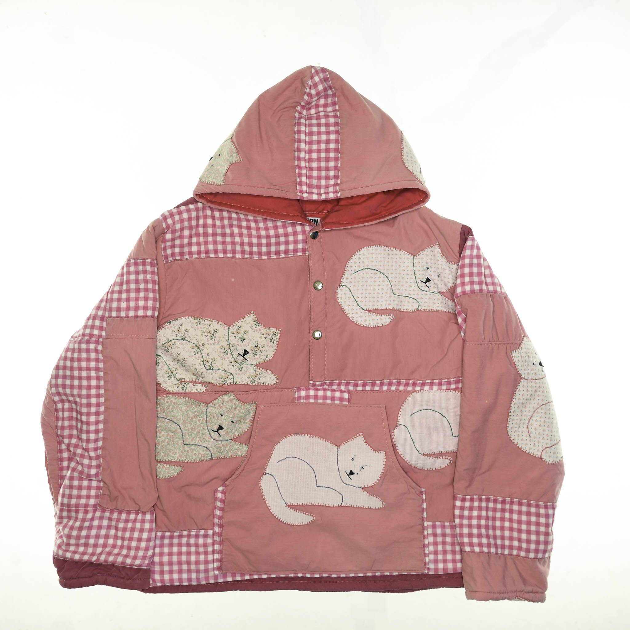 Pink Cat Coastal Nomad Quilt Jacket