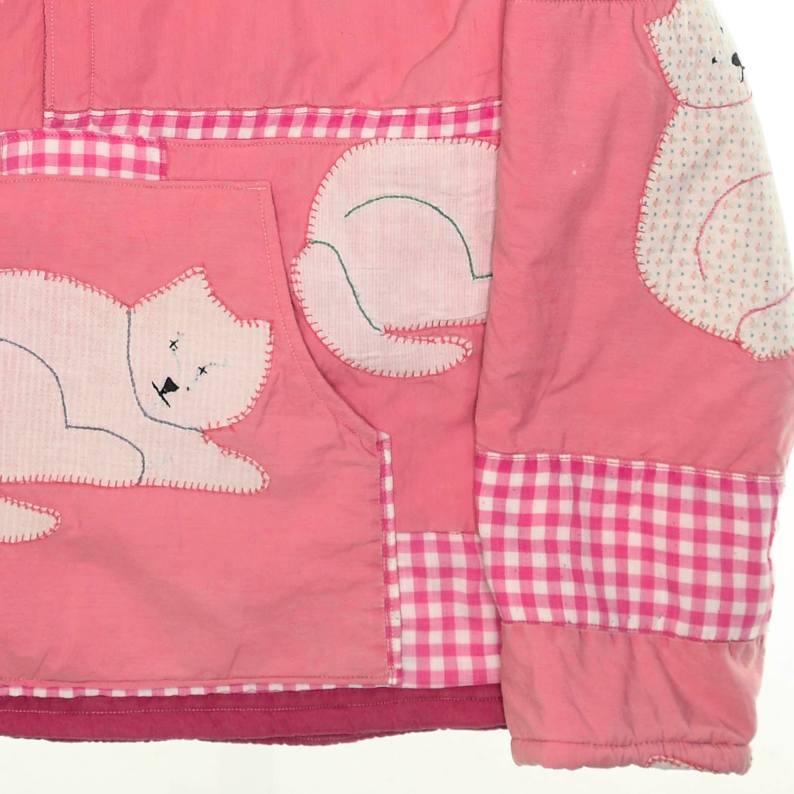 Pink Cat Coastal Nomad Quilt Jacket