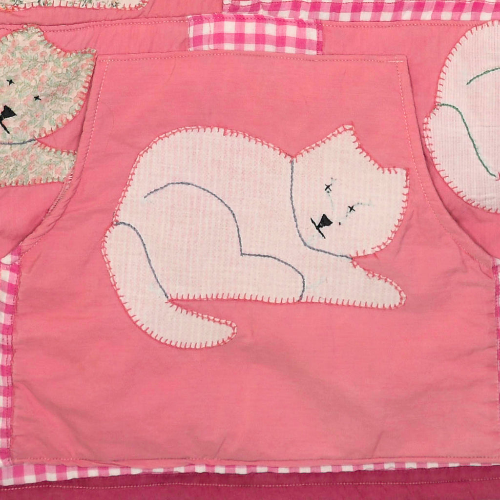 Pink Cat Coastal Nomad Quilt Jacket