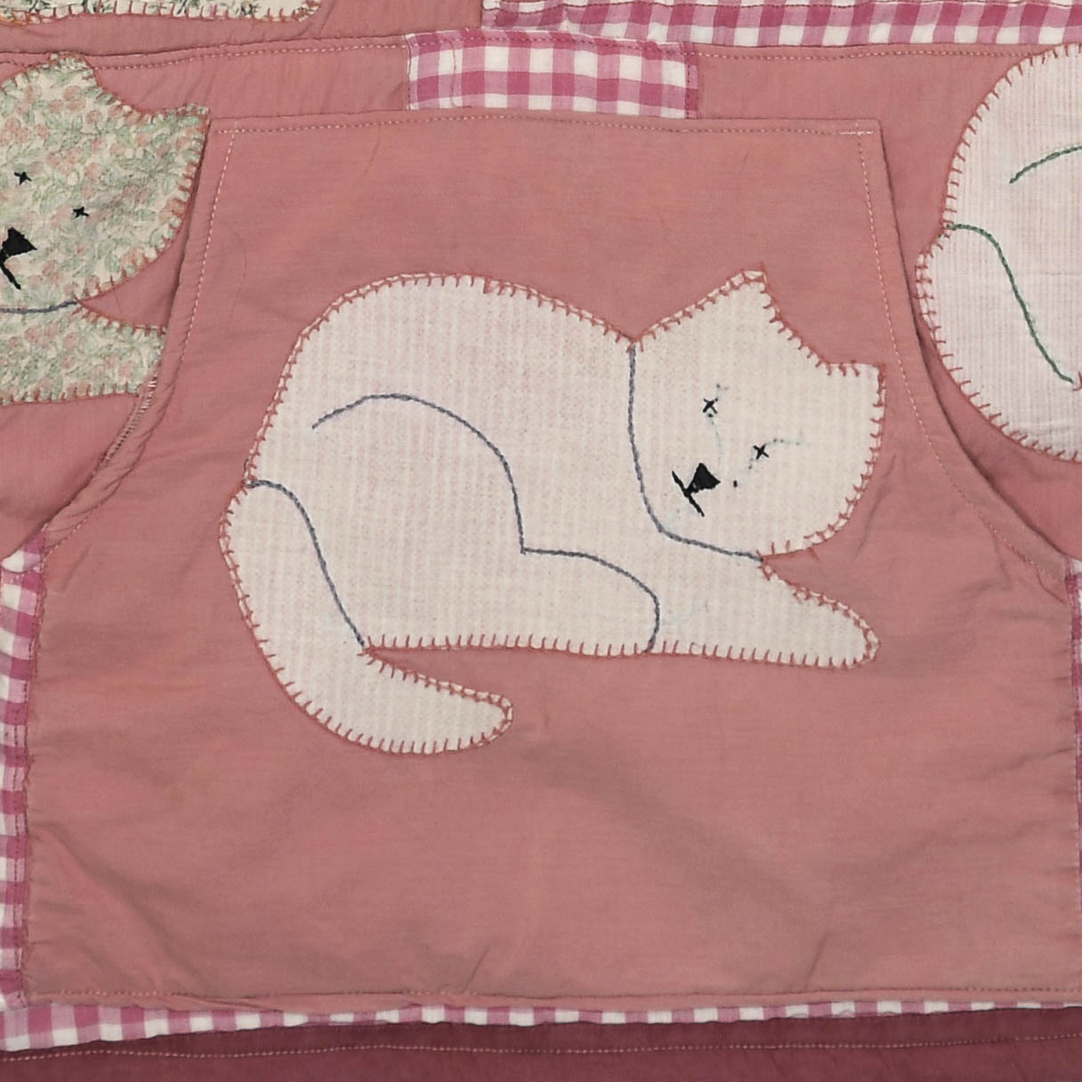 Pink Cat Coastal Nomad Quilt Jacket