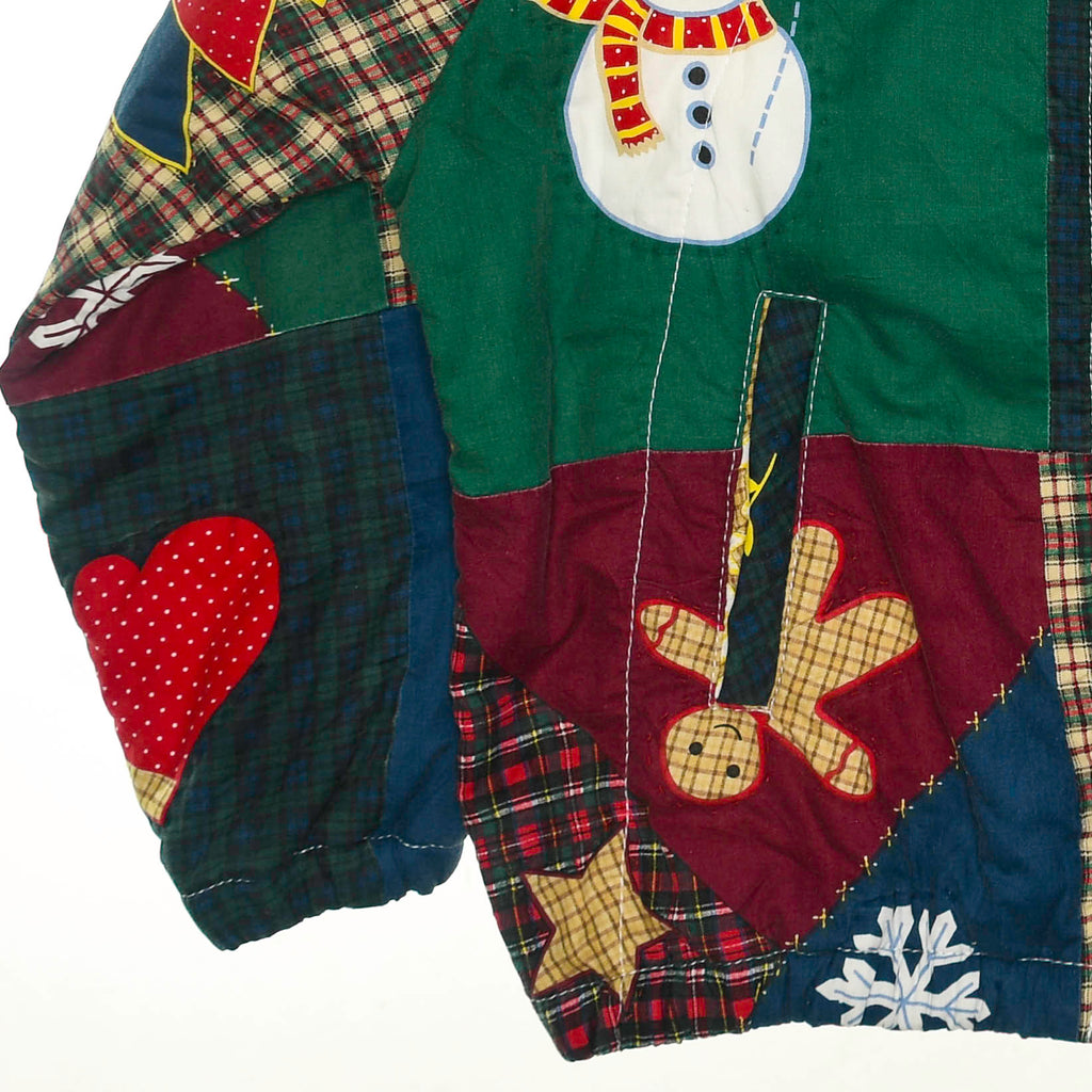 Christmas Patchwork Quilt Jacket