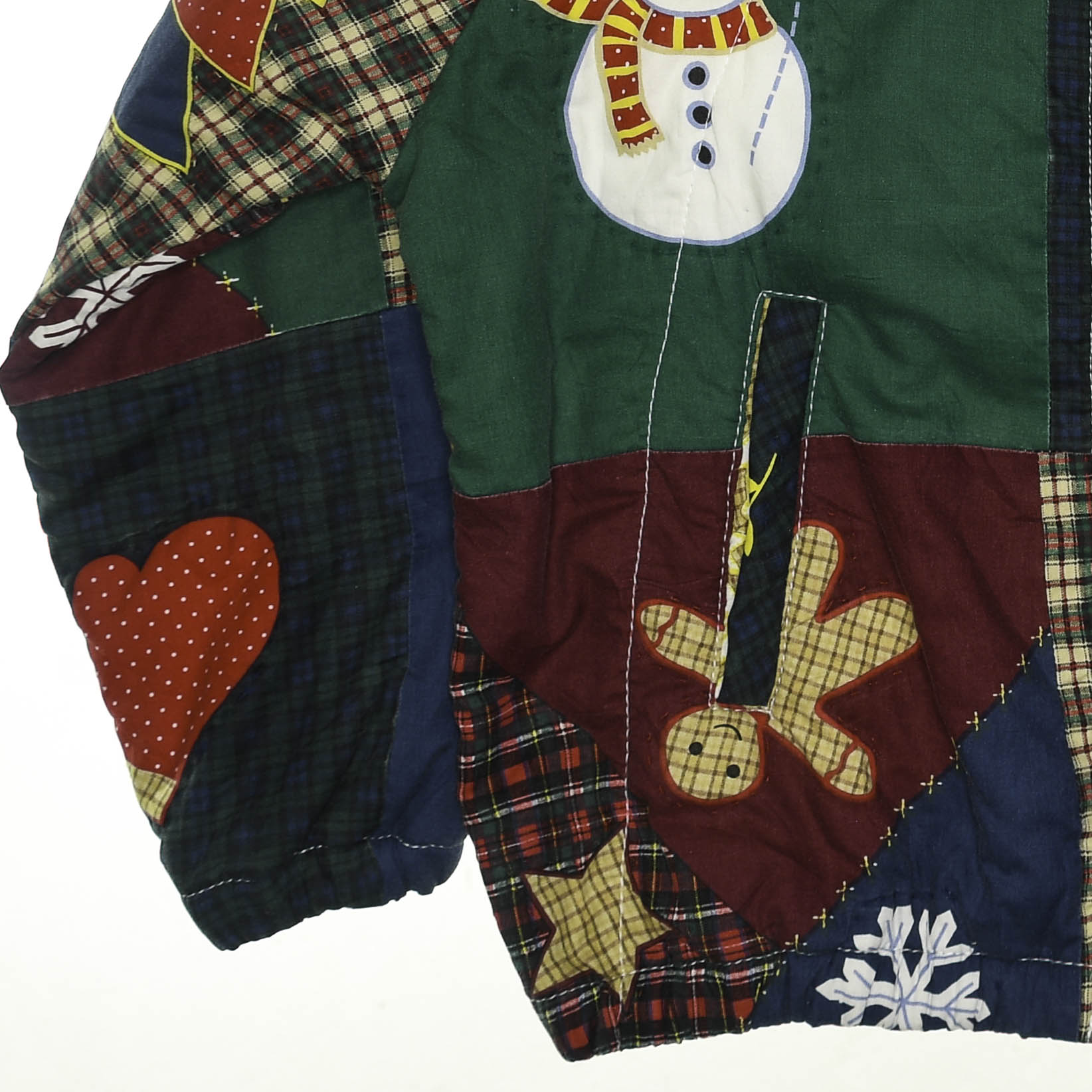 Christmas Patchwork Quilt Jacket
