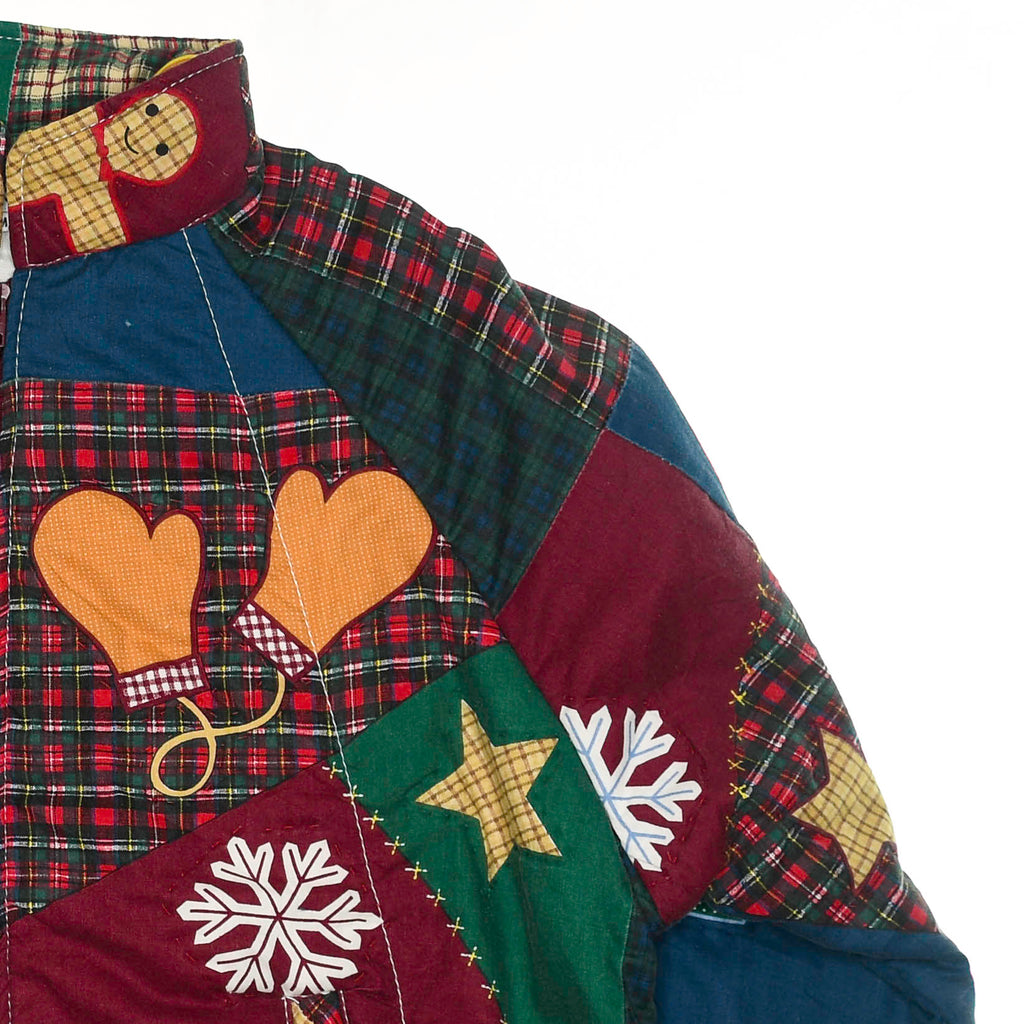 Christmas Patchwork Quilt Jacket